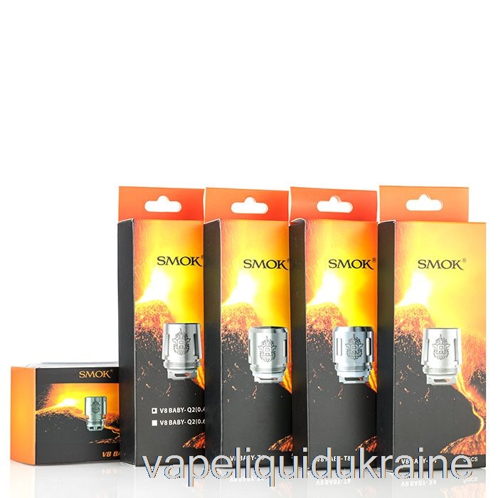 Vape Ukraine SMOK TFV8 Baby Replacement Coils V8 Baby-T12 Orange LIGHT